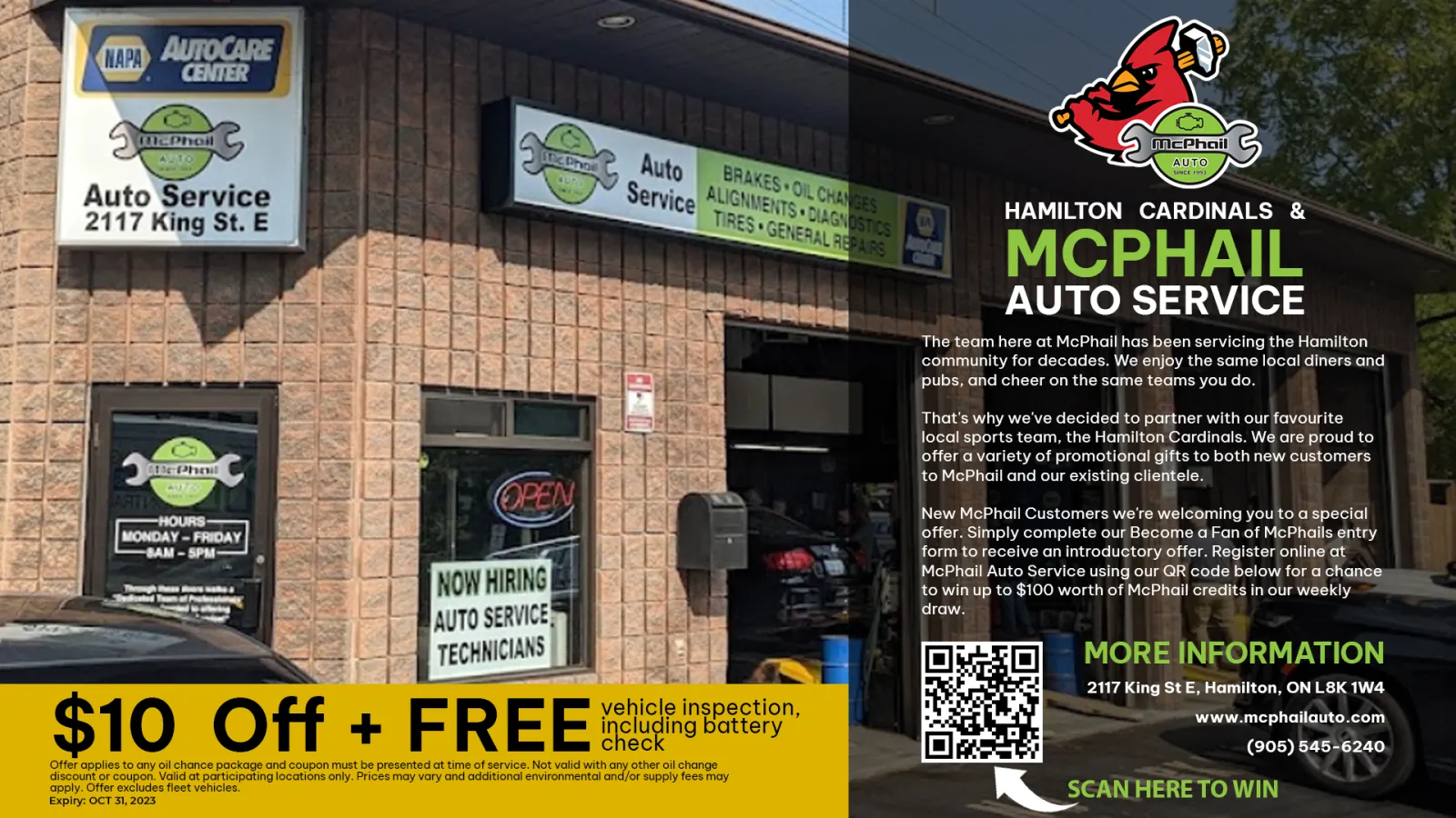 Photo de McPhail Auto Service and Sales